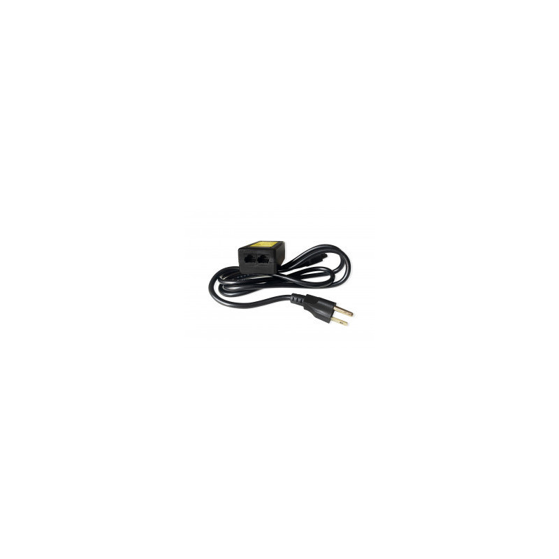 POE Inyector 24V 1A 10/100Mbps con cable
