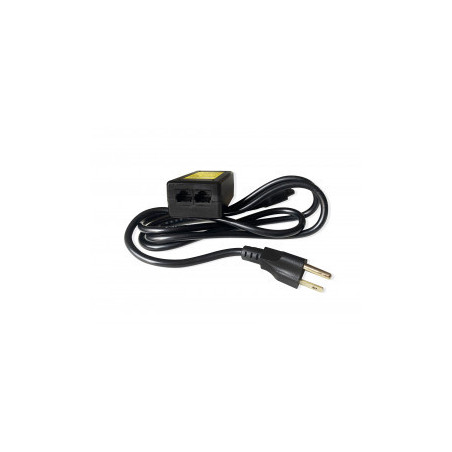 POE Inyector 24V 1A 10/100Mbps con cable